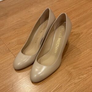 Stuart Weitzman Women's Beige Heels